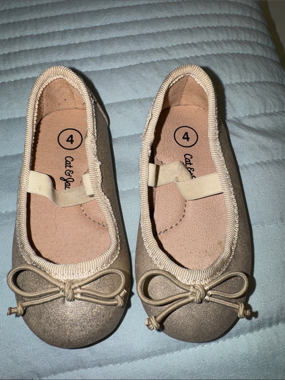 Gold Sparkly Dress Shoes
